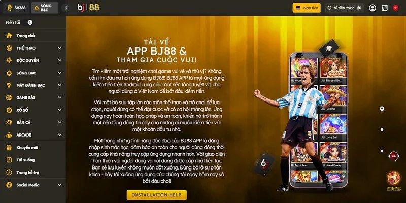 Hướng dẫn tải app BJ88 đơn giản