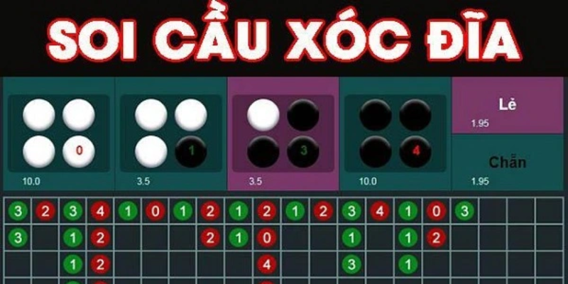 Cách soi cầu xóc đĩa